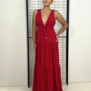 Vestido Ramona - Vermelho - Image 1