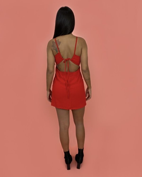 Vestido Elisângela - Vermelho