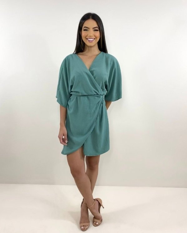 Vestido Maristela - Verde Menta