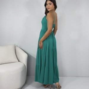 Vestido Helô - Turquesa - Image 4