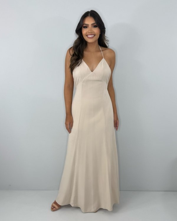Vestido Victória - Nude