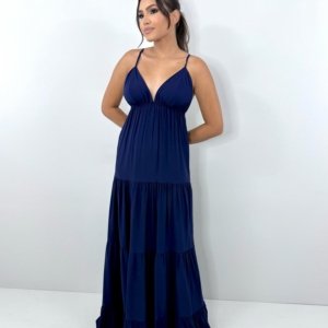 Vestido Sophia - Azul Marinho - Image 1