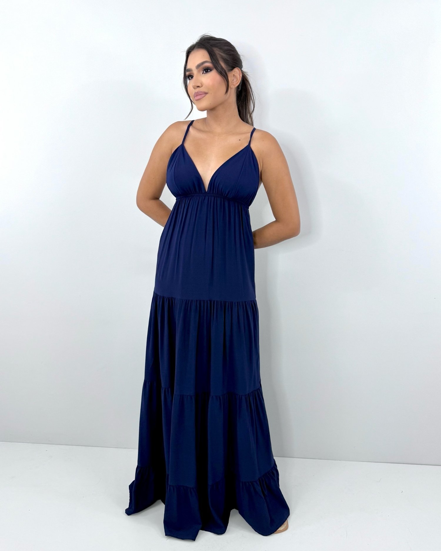 Vestido Sophia - Azul Marinho - Image 1