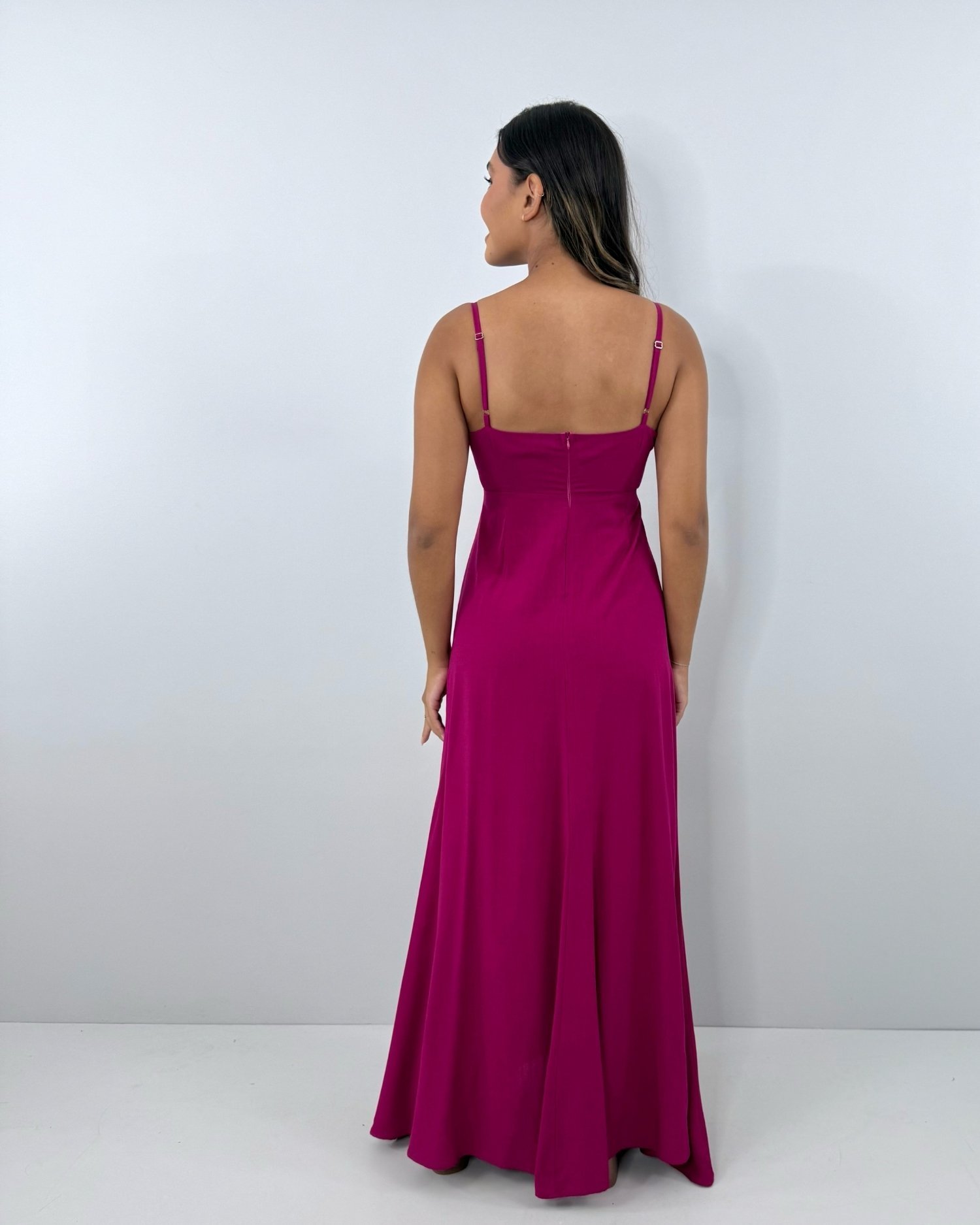 Vestido Eliana - Cereja - Image 3