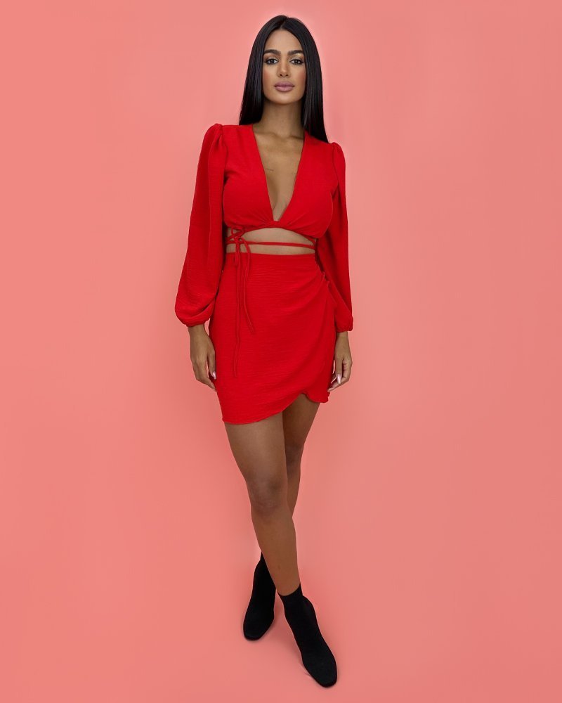 Conjunto Simone Saia - Vermelho - Image 2