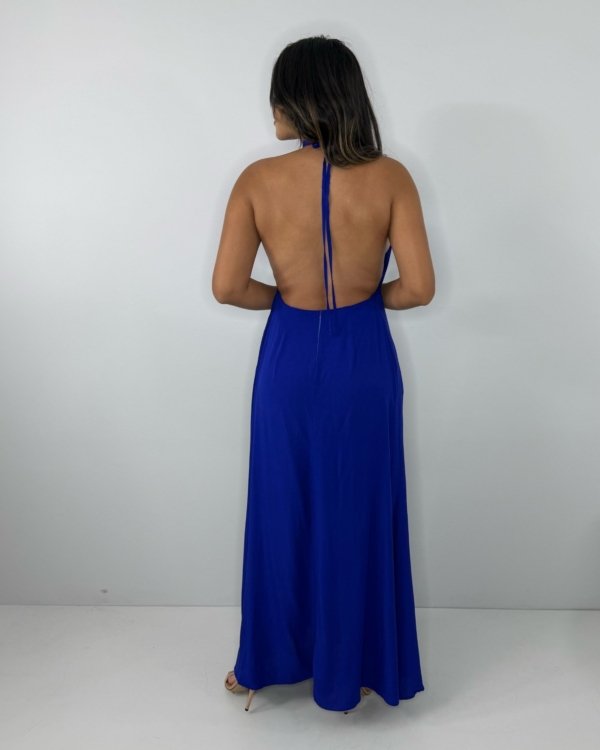 Vestido Victória - Azul Royal