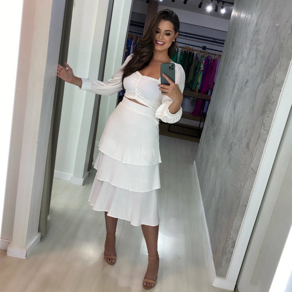 Conjunto Olga - Branco