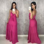 Vestido Camila – Rosa Chiclete