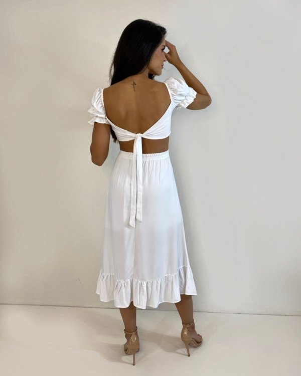 Vestido Jasmin - Branco