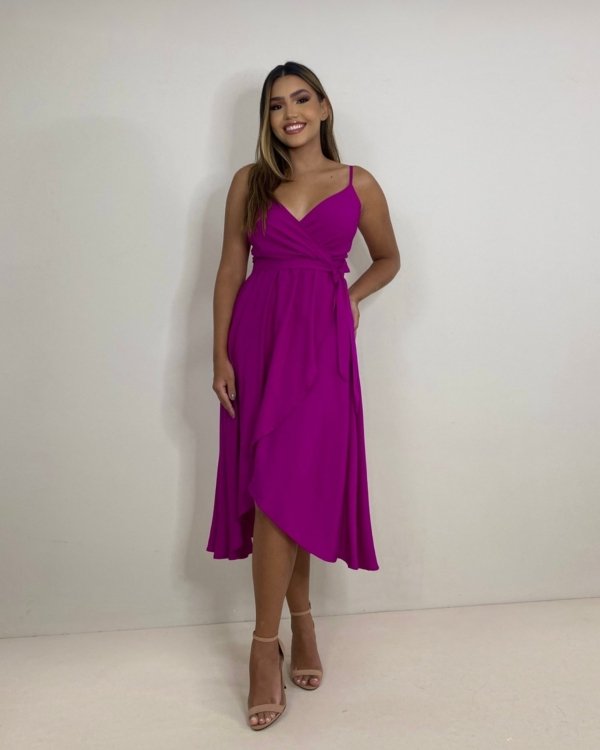 Vestido Hermione - Fúcsia