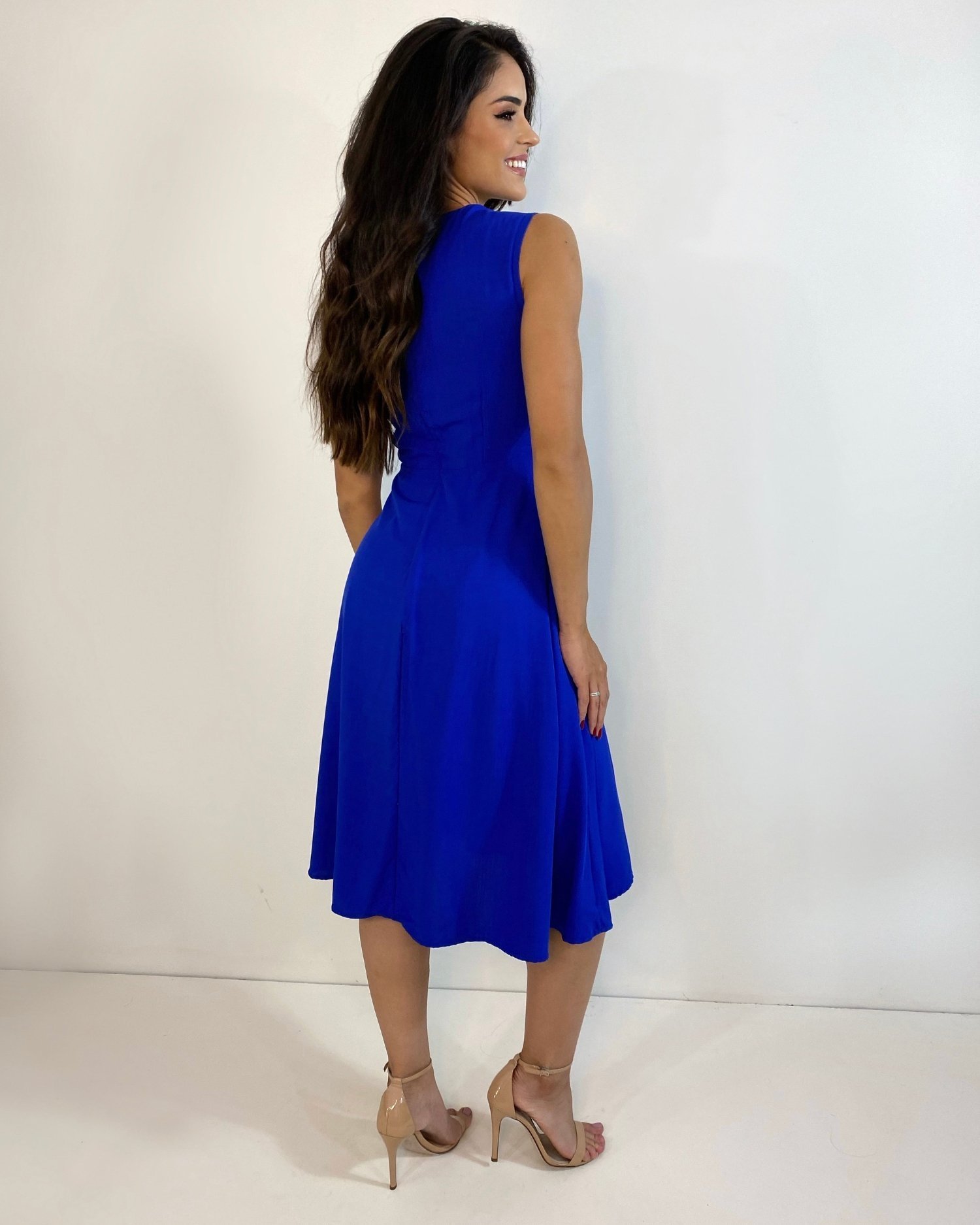 Vestido Fran - Azul Royal - Image 3