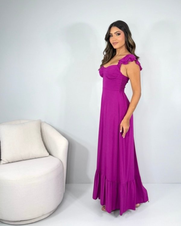 Vestido Isla - Fúcsia