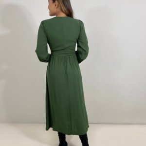 Vestido Clara - Verde Militar - Image 5