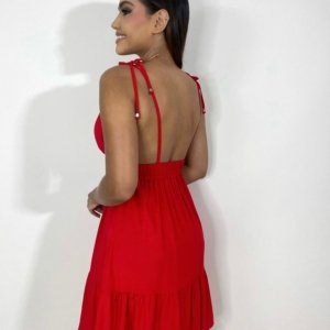 Vestido Valentina - Vermelho - Image 2