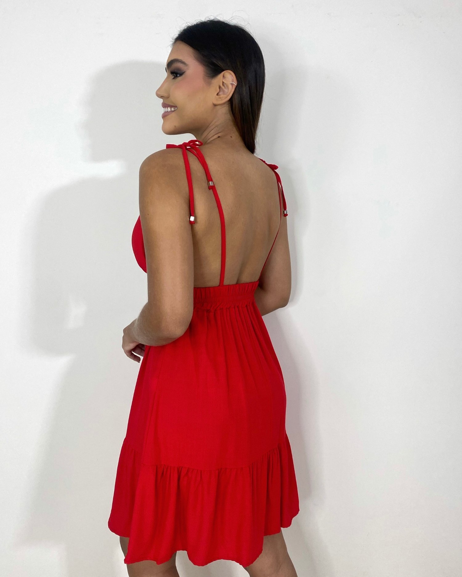 Vestido Valentina - Vermelho - Image 2