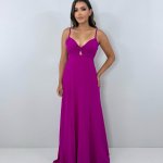 Vestido Eliana – Fúcsia