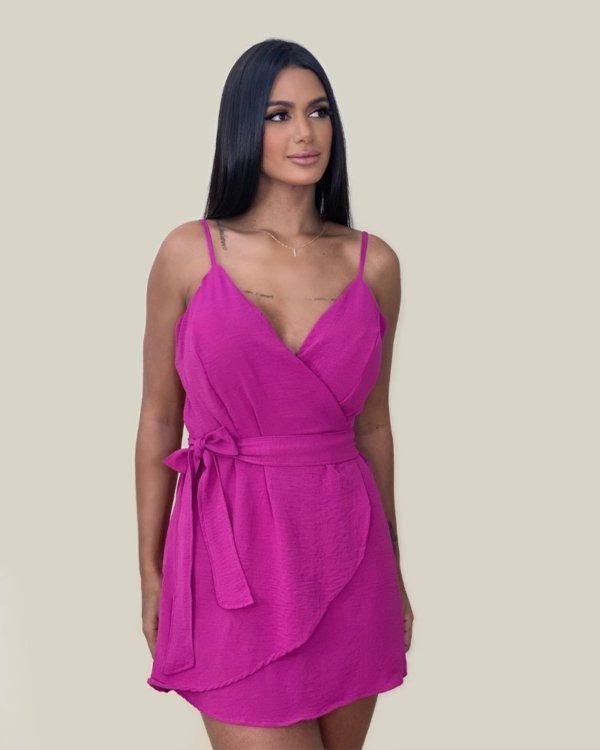 Macaquinho Paola - Fúcsia