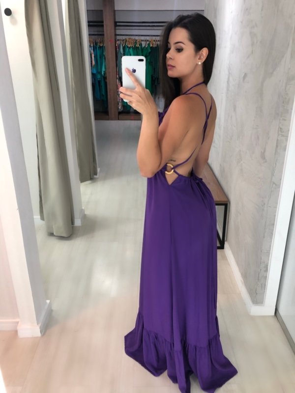 Vestido Márcia - Lavanda