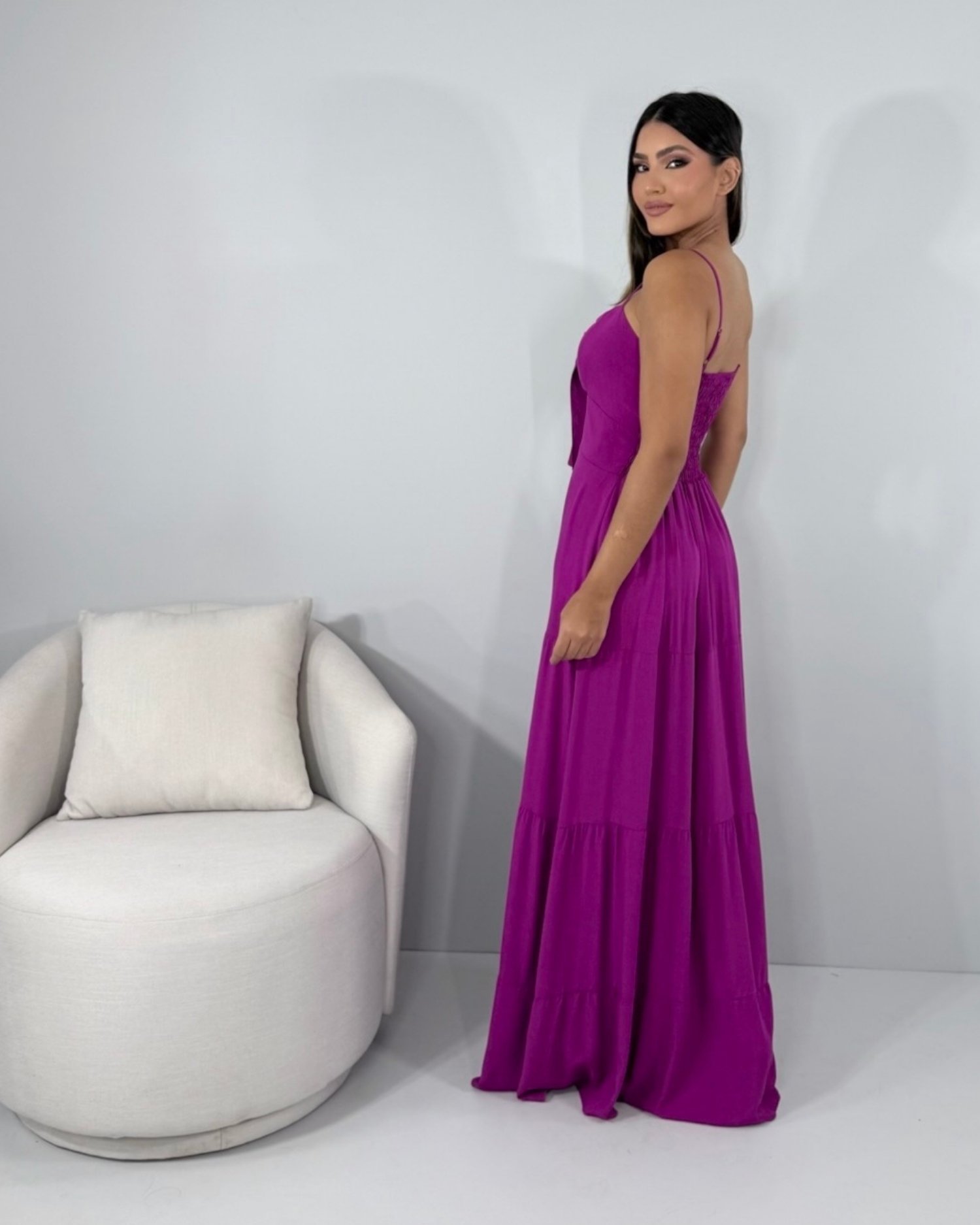 Vestido Camila - Fúcsia - Image 6