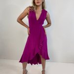 Vestido Alessandra – Fúcsia