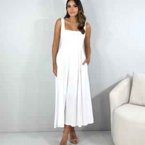 Vestido Samanta - Branco - Image 3