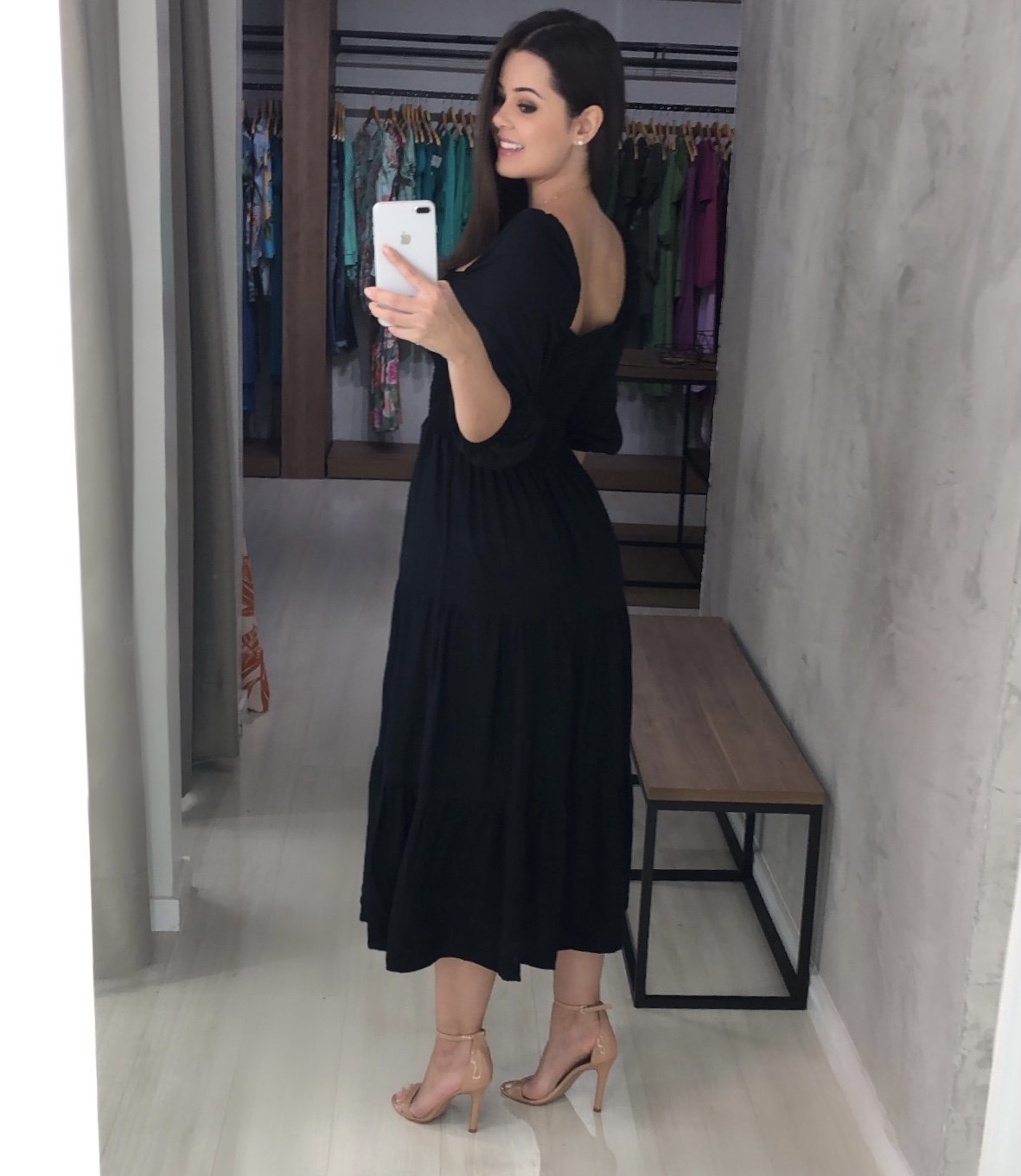 Vestido Juliana - Preto - Image 3