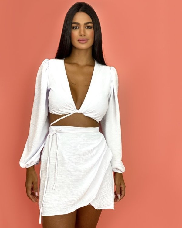 Saia Simone - Branco