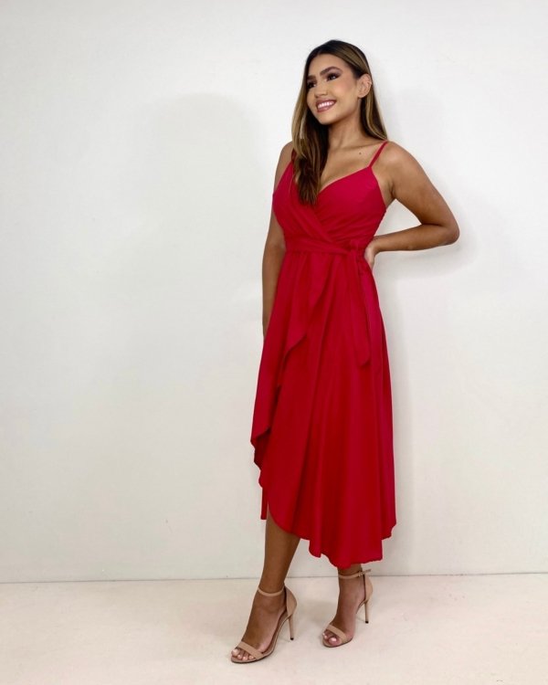 Vestido Hermione - Vermelho