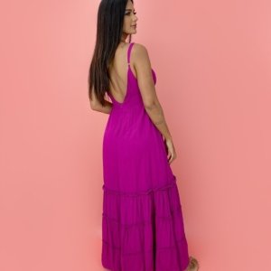 Vestido Raquel - Fúcsia - Image 3