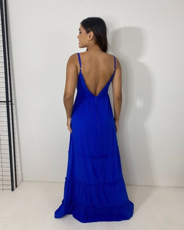 Vestido Raquel - Azul Royal