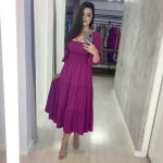 Vestido Juliana – Fúcsia