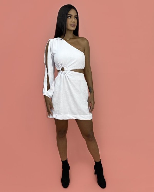 Vestido Rubi - Branco