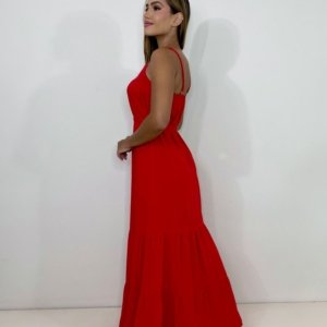 Vestido Márcia - Vermelho - Image 5