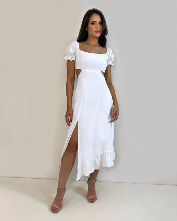 Vestido Jasmin - Branco