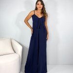 Macacão Carminha – Azul Marinho