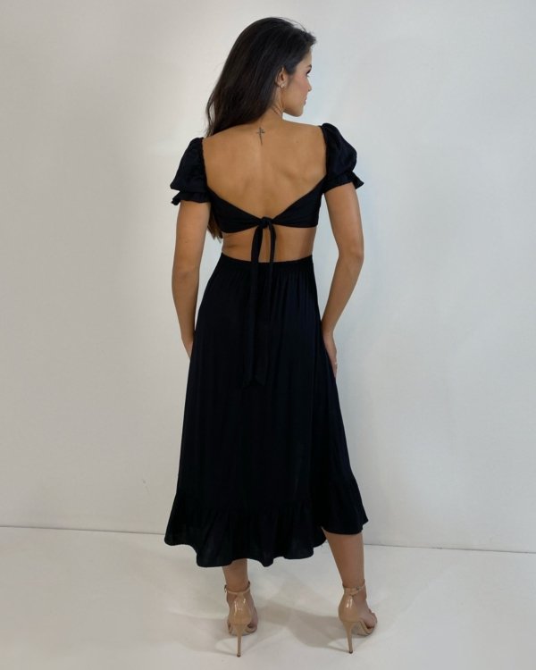 Vestido Jasmin - Preto