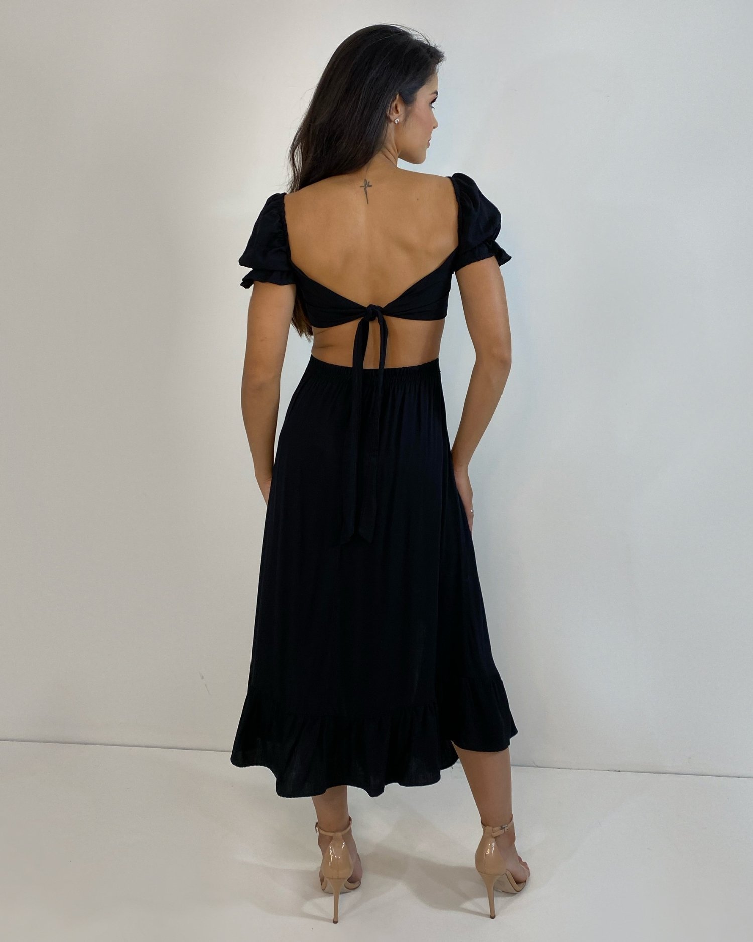 Vestido Jasmin - Preto - Image 3
