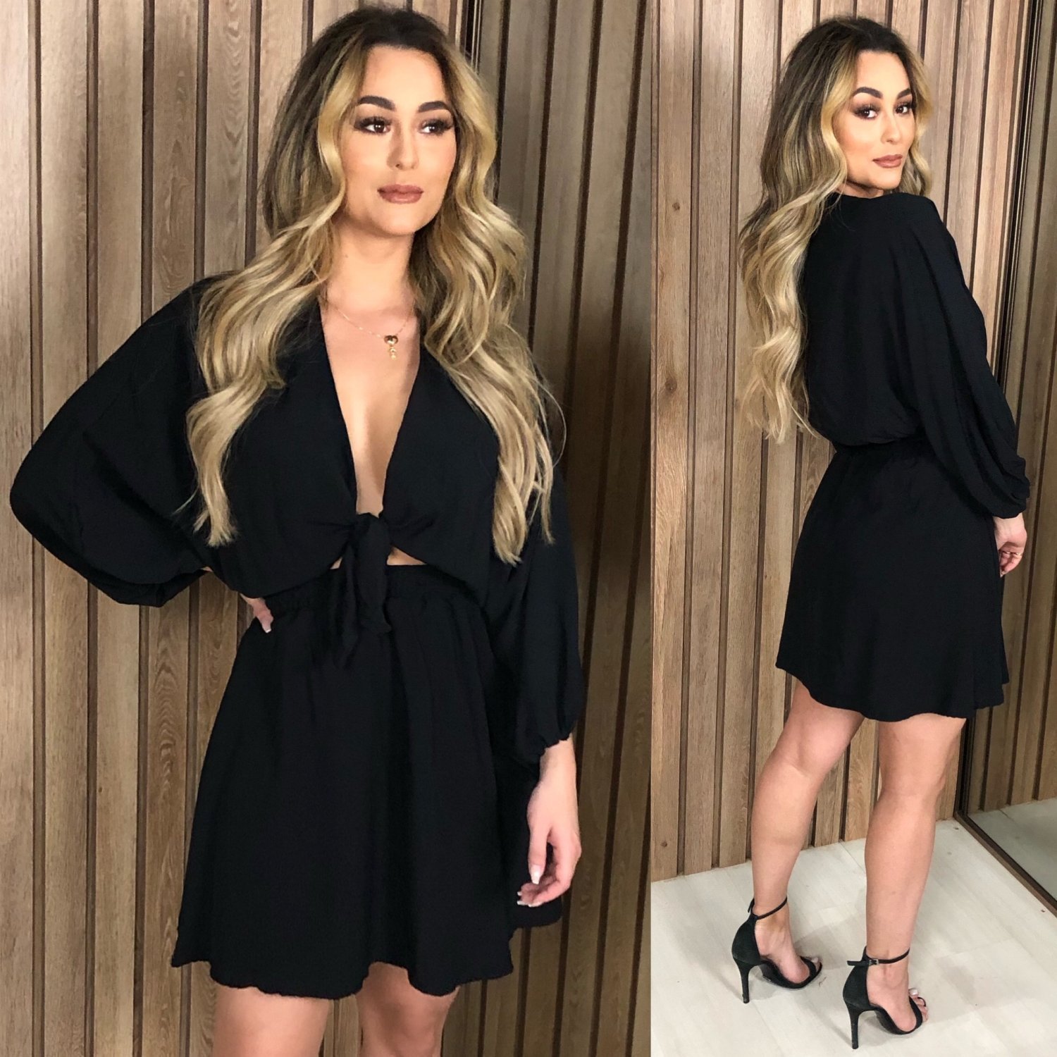 Vestido Manu - Preto - Image 3