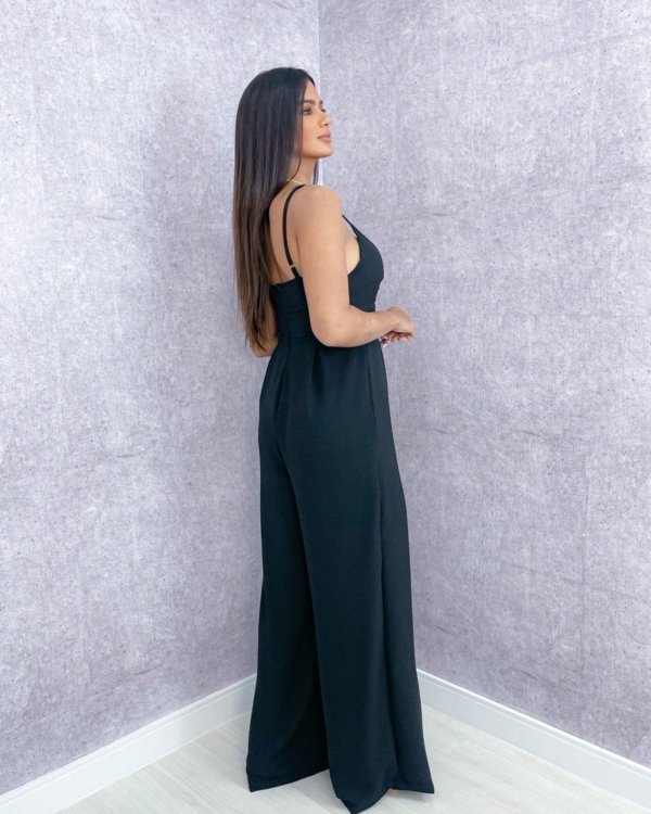 Macacão Ivete - Preto