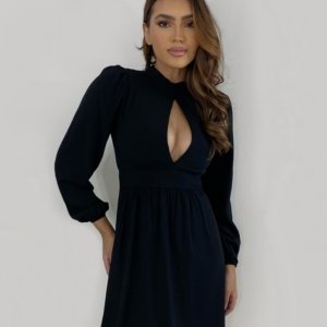 Vestido Mayara - Preto - Image 1