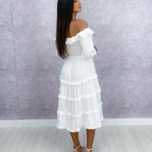Vestido Angélica - Branco - Image 3