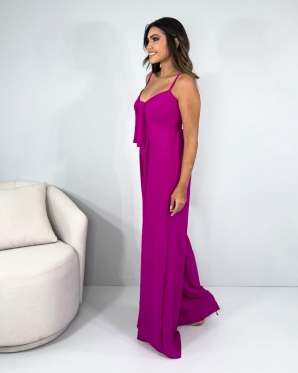 Macacão Carminha - Fúcsia