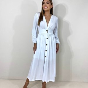 Vestido Clara - Branco - Image 2