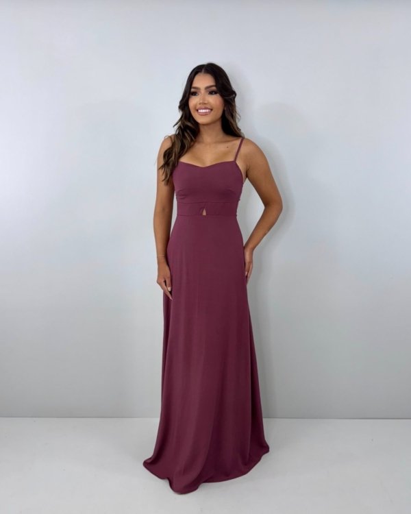 Vestido Lanna - Marrom