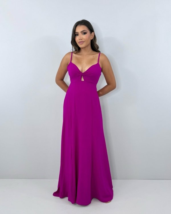 Vestido Eliana - Fúcsia