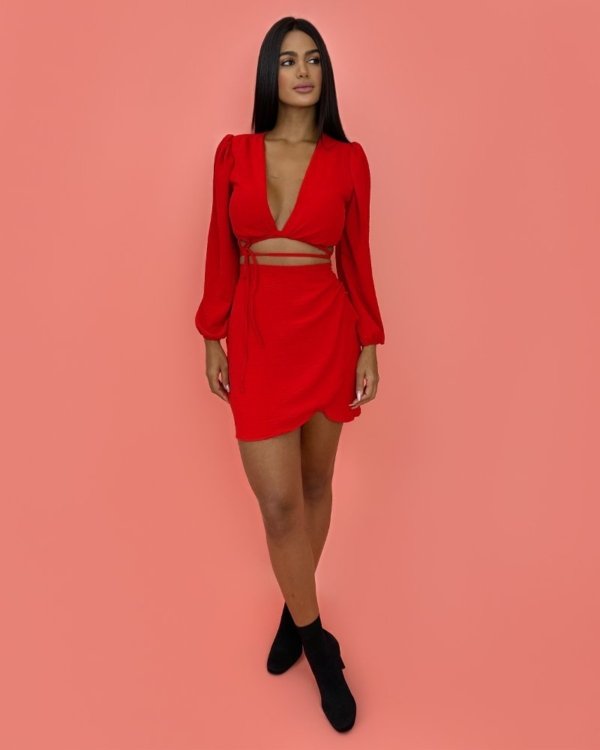 Saia Simone - Vermelho