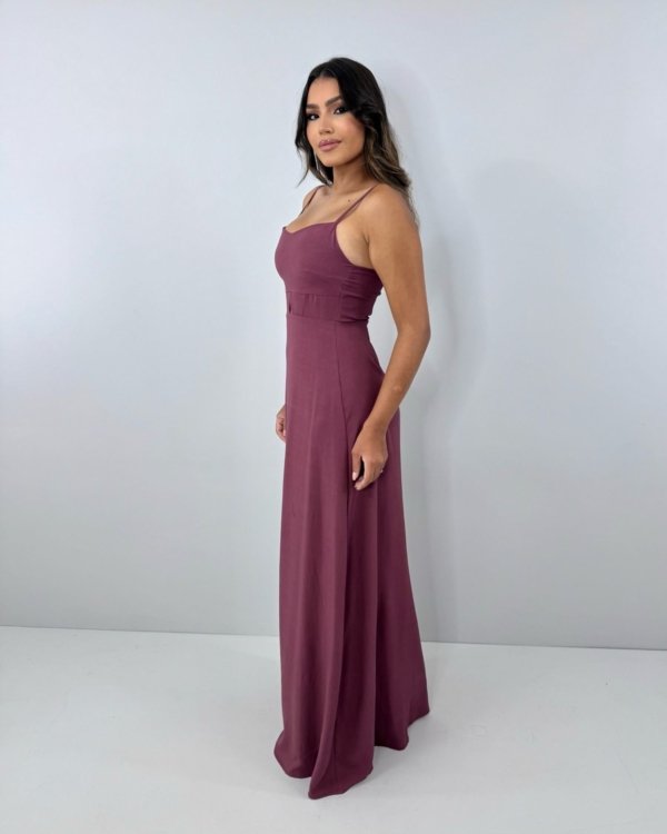 Vestido Lanna - Marrom
