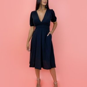 Vestido Clarice - Preto - Image 1