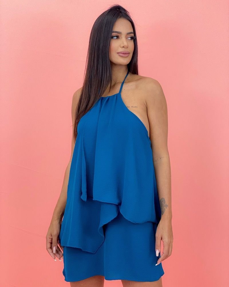 Vestido Tiffany - Azul Petróleo - Image 3