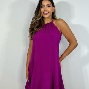 Vestido Regina - Fúcsia - Image 1